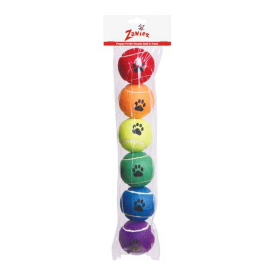 ZA Puppy Pride Tennis Ball 6Pk