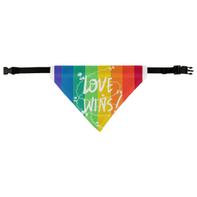 Love Wins Pet Bandana