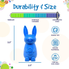 Durable Nylon Bunny Chew Toy and Enrichment Toy for Aggressive Chewers