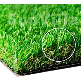 Artificial Grass Rug Indoor Outdoor, Realistic Thick Synthetic Fake Grass Mat for Dogs, (13 FT X 25 FT (325 Square FT))