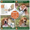 Natural Ear Mite Treatment for Dogs Cats Pet Ear Mites Infection Cleaner Treat Inaccessible Areas Prevent Infections NOT for Cats Under 13 LBS and Pup