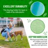 Dog Poop Bag Dispenser with 4 Rolls of 15 Bags in Each. 60 bags Green Dog Poop Bag Holder with Flashlight for Leash. Dog Bag Dispenser with Carabiner