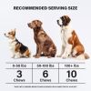 Calming Chews for Dogs Dog Anxiety Relief Promote Relaxation Dog Calming Chews with Melatonin for Dogs Chamomile Magnesium Citrate 90 Soft Chews Chick