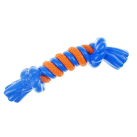 IF TPR/Rope Bone (Color: Blue, size: small)