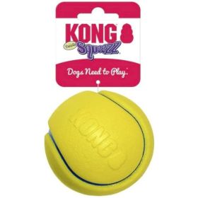 KONG Squeezz Tennis Ball Assorted Colors (Option: Medium 1)