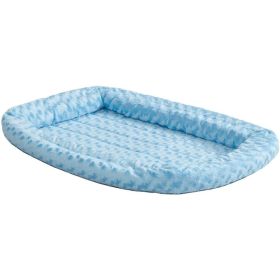 MidWest Double Bolster Pet Bed Blue (Option: Blue-X Small)