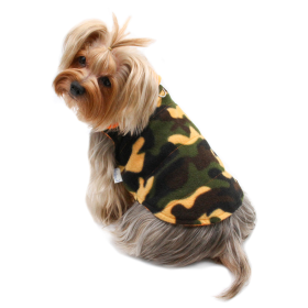 Camouflage Vest with Ultra Soft Lining (Color: Green, size: M)