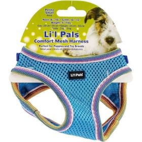 Li'l Pals Comfort Mesh Harness Blue Lagoon (Option: Blue Lagoon - Small)