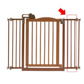 One Touch Gate II Extension (Option: Brown)