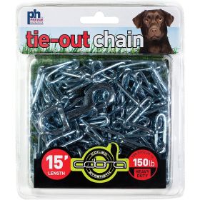 Prevue Pet Products Tie out Chain Heavy Duty (Option: 15 Foot)